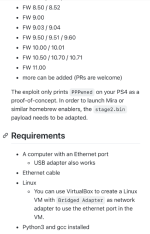 JAILBREAK PS4 - Jusqu'au firmware 11.00