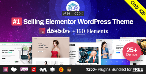 PHLOX PRO - THÈME WORDPRESS POLYVALENT ELEMENTOR V5.16.0