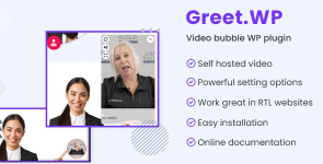 GREET.WP - PLUGIN WORDPRESS BULLE VIDÉO V1.4.10 - INTACT