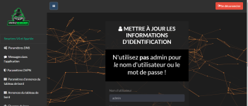 Panneau 2n1 SMARTERS ET SPARKLE 1.9.5.x