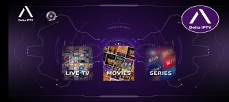 Delta IPTV codé en dur avec introduction.