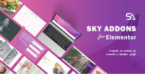 SKY ADDONS - POUR LE PLUGIN WORDPRESS ELEMENTOR PAGE BUILDER V2.0.2