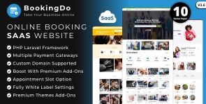 BOOKINGDO SAAS - CRÉATION DE SITES WEB DE PLANIFICATION DE RENDEZ-VOUS ET DE RÉSERVATION DE SERVICES MULTI-ENTREPRISES V3.6