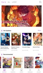 MangaZone - application mangas et webtoon modé