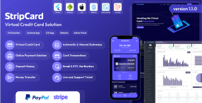 StripCard - Virtual Credit Card Solution v3.8.0