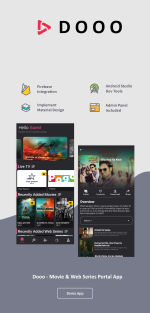 Dooo v1.6.0 - Movie & Web Series Portal App - nulled