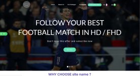 IPeeTV Seller WebSite Templates Site 3