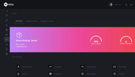 Responsive HEXA Dashboard WHMCS Template v.5.6.2