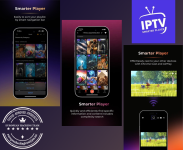 IPTV Smarter Player v10.10 - iOS or iPadOS 15.0+
