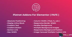 Piotnet addons  Elementor-pro  7.1.62