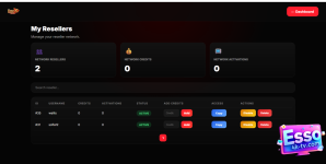 ESSOPLAYER  Reseller Panel