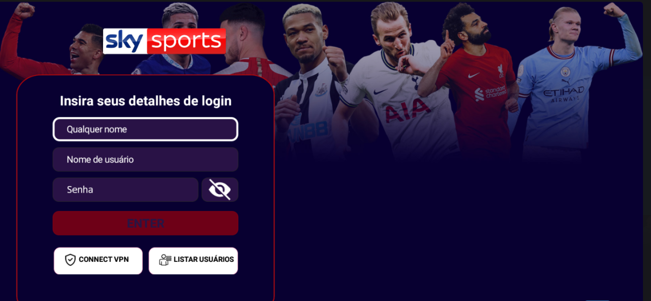 SMARTERS v3 - Widget Sports - Theme Sky Sports